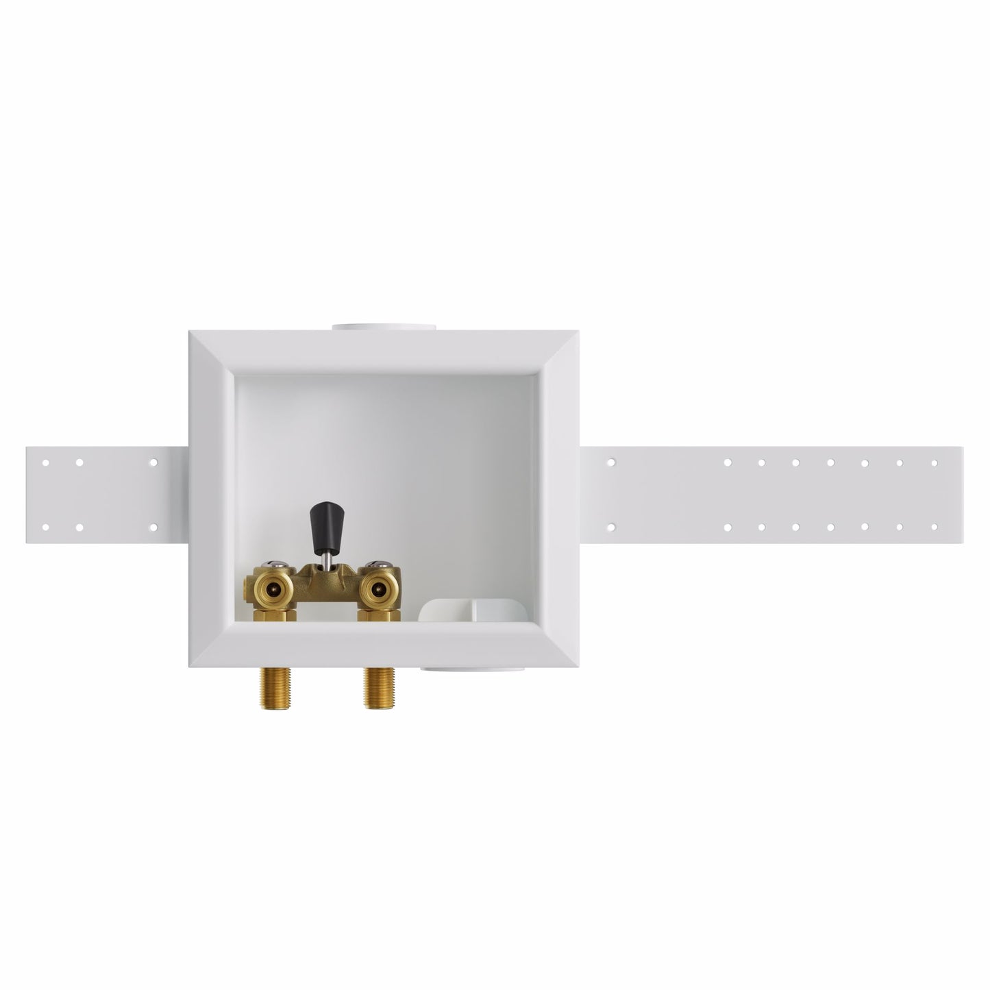 Jones Stephens B05751 Washing Machine Box, Right Outlet with Single Lever Valve, 1/2" MIP/SWT Connection