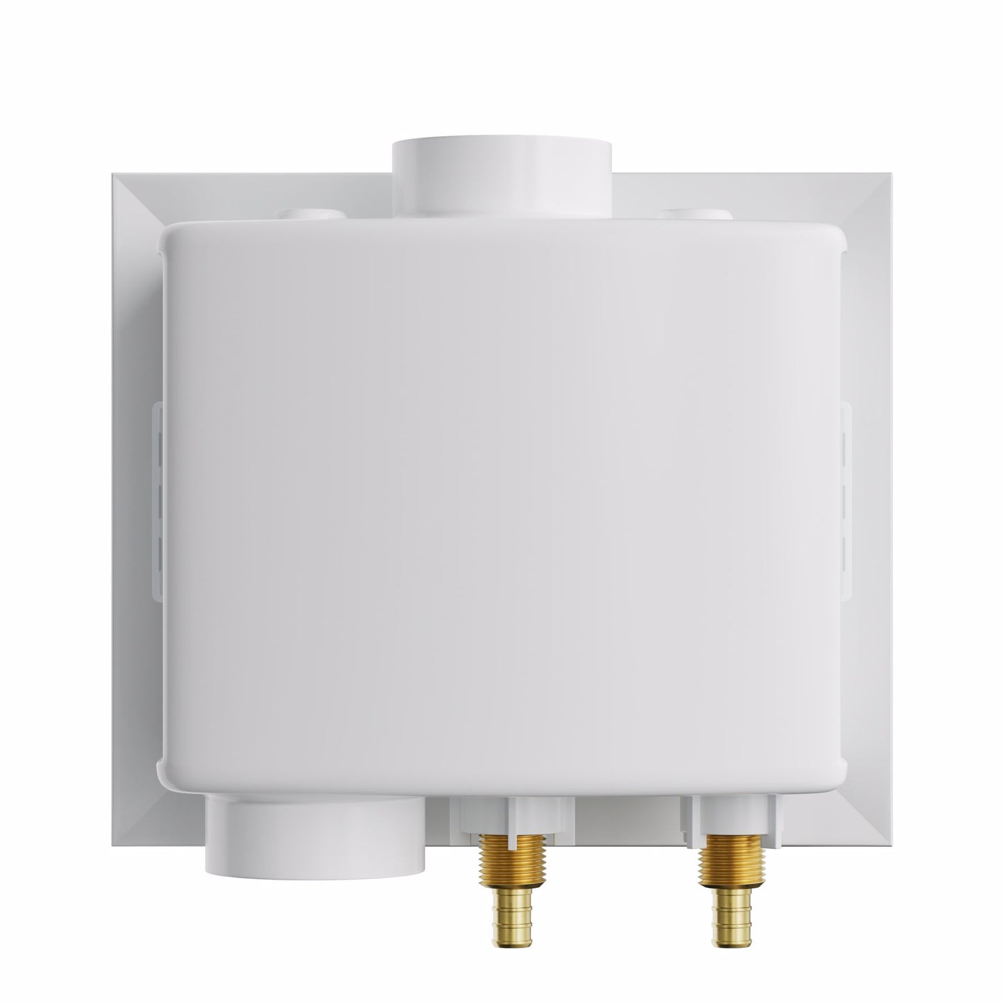 Jones Stephens B05758 Washing Machine Box, Right Outlet with Single Lever Valve and Water Hammer Arrestor, 1/2" PEX F1807 Connection