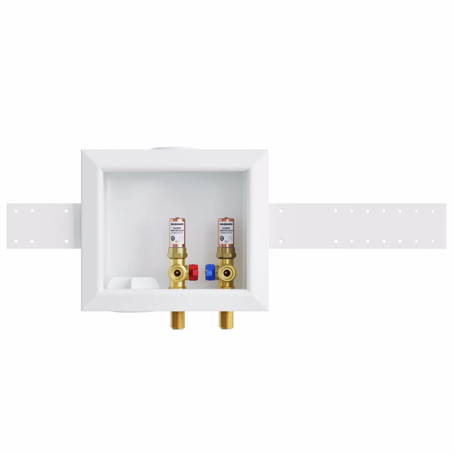 Jones Stephens B05845 WASHING MACHINE VALVE BOX W/WHA 1/2 MIP/SWEAT L/O