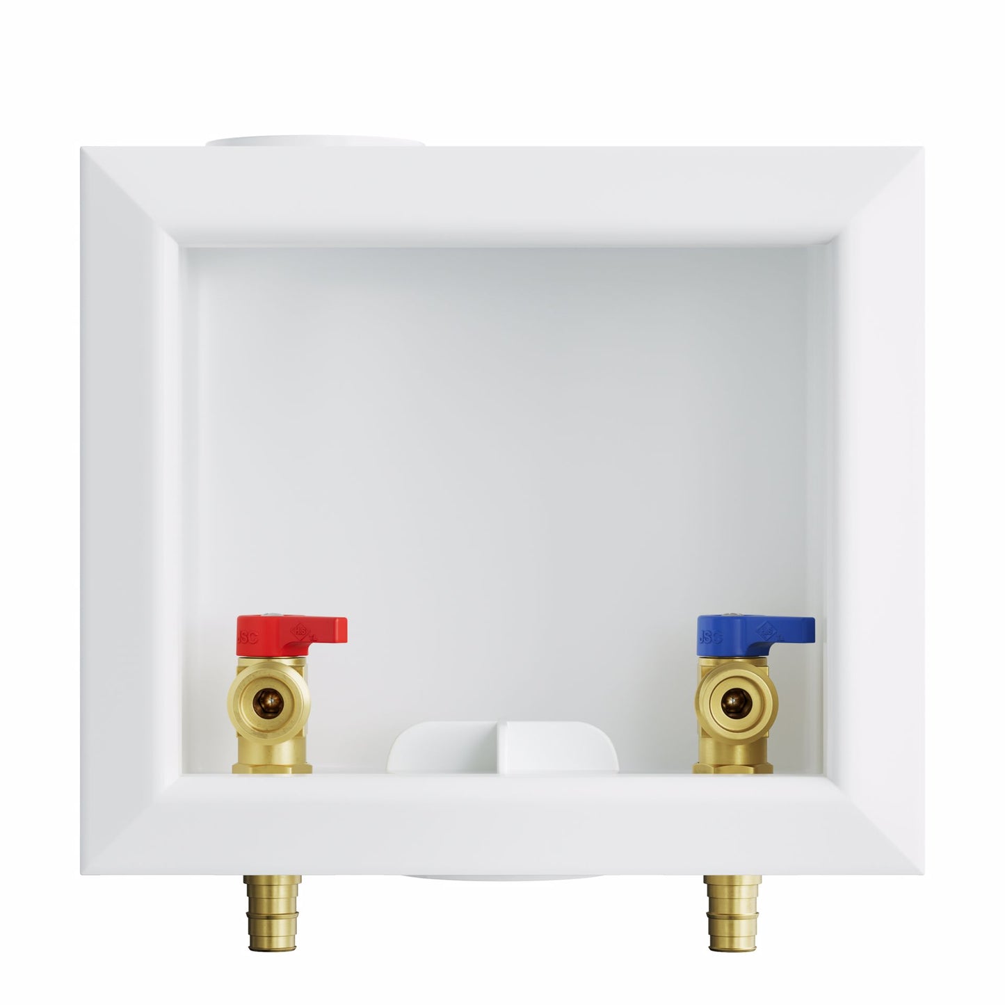 Jones Stephens B05944 Washing Machine Box, Center Outlet, 1/2" PEX F1960 Connection