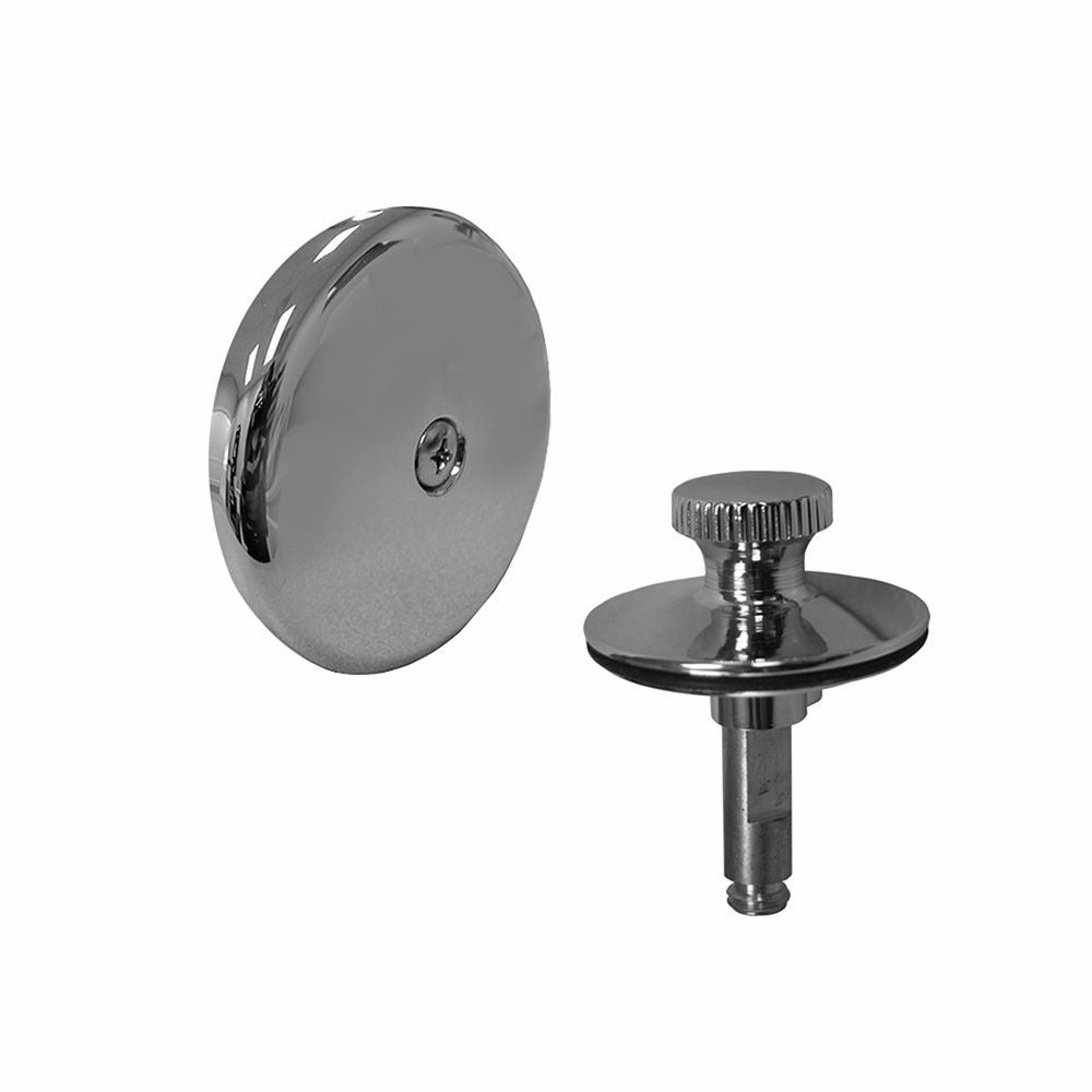 Jones Stephens B07071 Chrome Plated One-Hole Lift and Turn Tub Drain Trim Kit