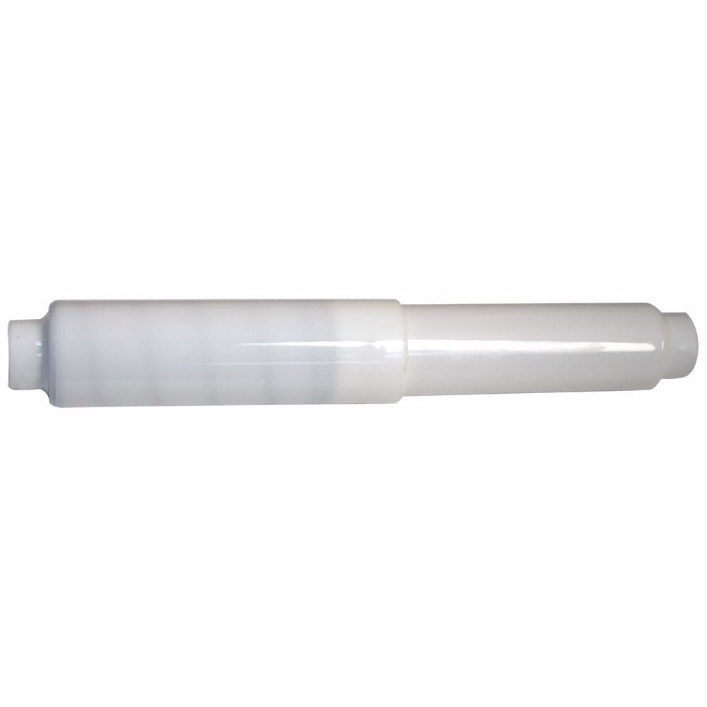 Jones Stephens B10196 White Plastic Fit-All Toilet Tissue Roller