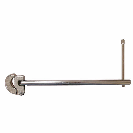 Jones Stephens B11011 11-3/8" (1-1/4" Jaw) Basin Wrench, Long Non-Telescoping