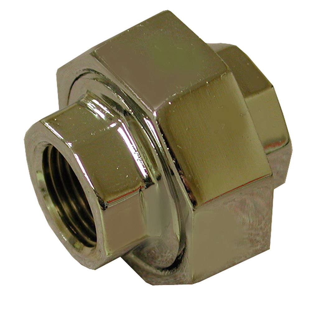Jones Stephens B50092LF 1/2" Chrome Plated Bronze Union