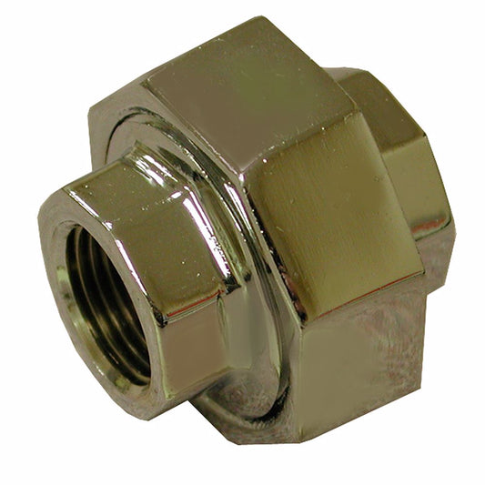 Jones Stephens B50092LF 1/2" Chrome Plated Bronze Union