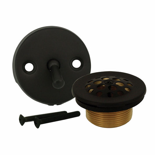 Jones Stephens B5112RB Oil Rubbed Bronze Two-Hole Trip Lever Tub Drain Trim Kit