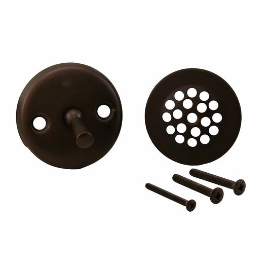 Jones Stephens B5114RB Oil Rubbed Bronze Two-Hole Trip Lever Tub Drain Trim