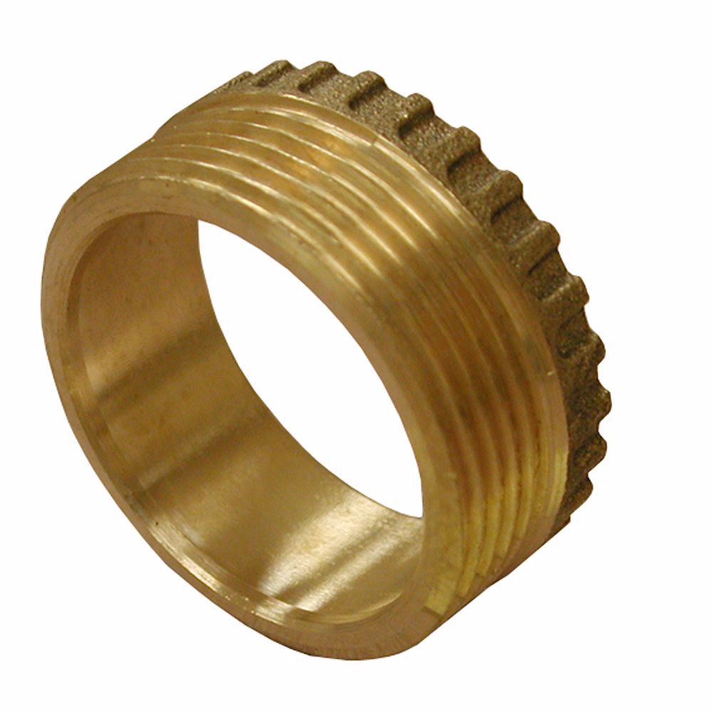 Jones Stephens B55150 1-1/2" SWT x 1-1/2" MIP Brass Trap Bushing