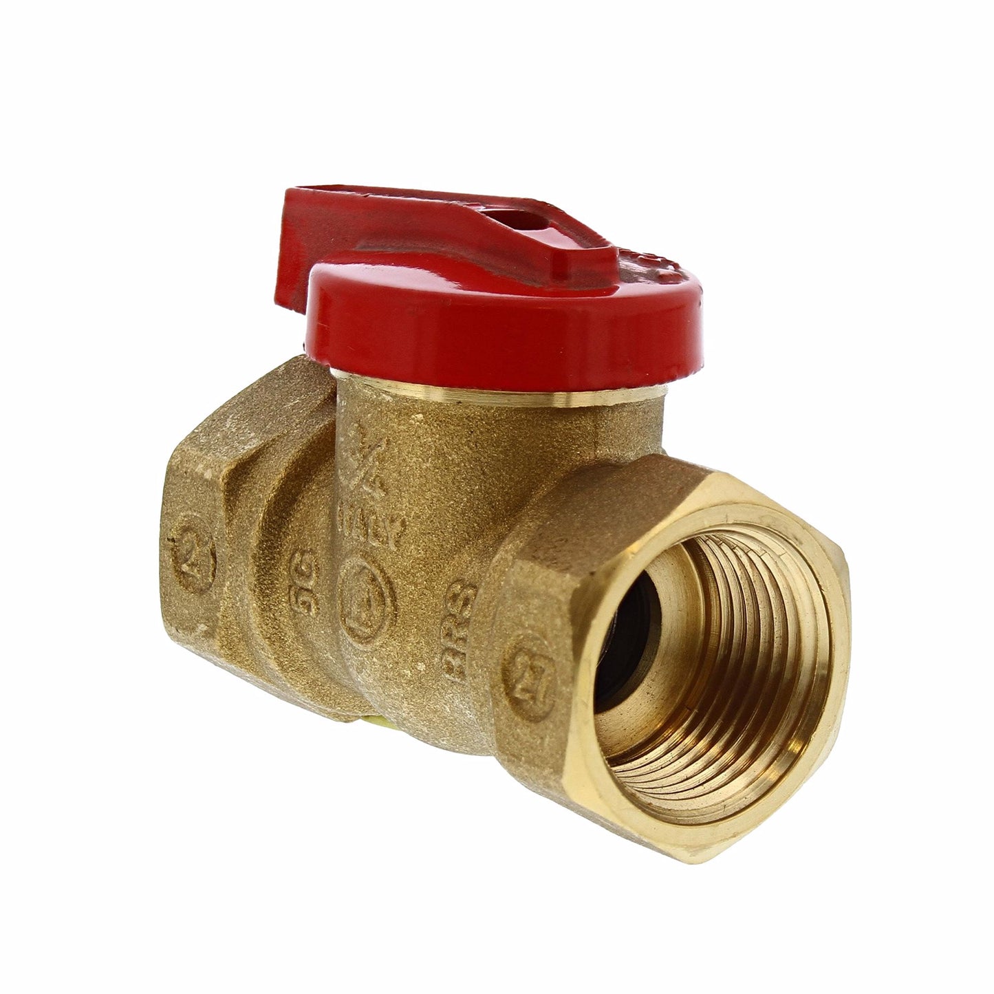 Jones Stephens B64075 3/4" FIP Brass Gas Ball Valve