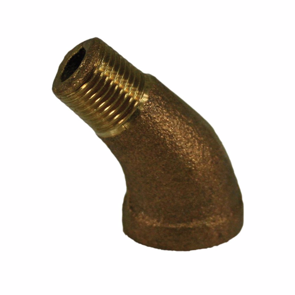 Jones Stephens B74066LF 1" Bronze 45° Street Elbow