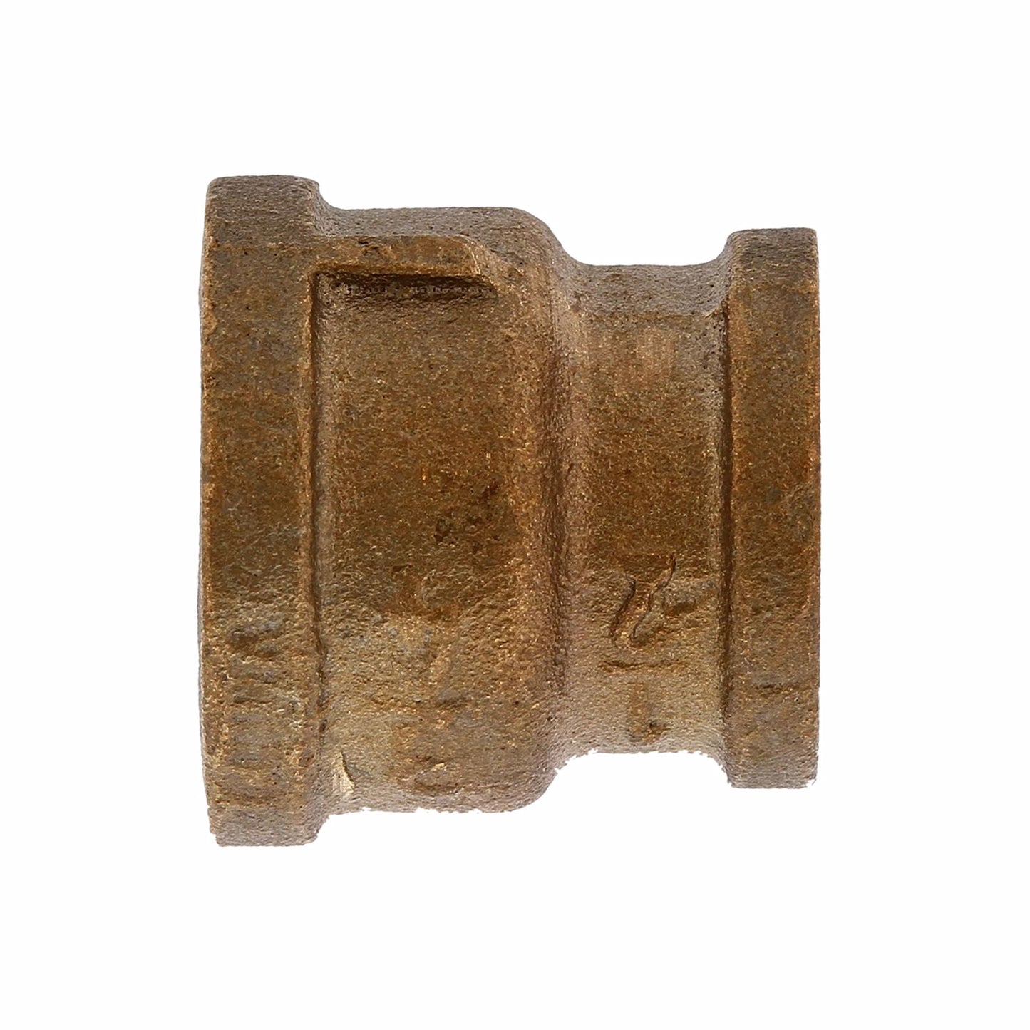 Jones Stephens B74148LF 3/4" x 1/2" Bronze Reducing Coupling
