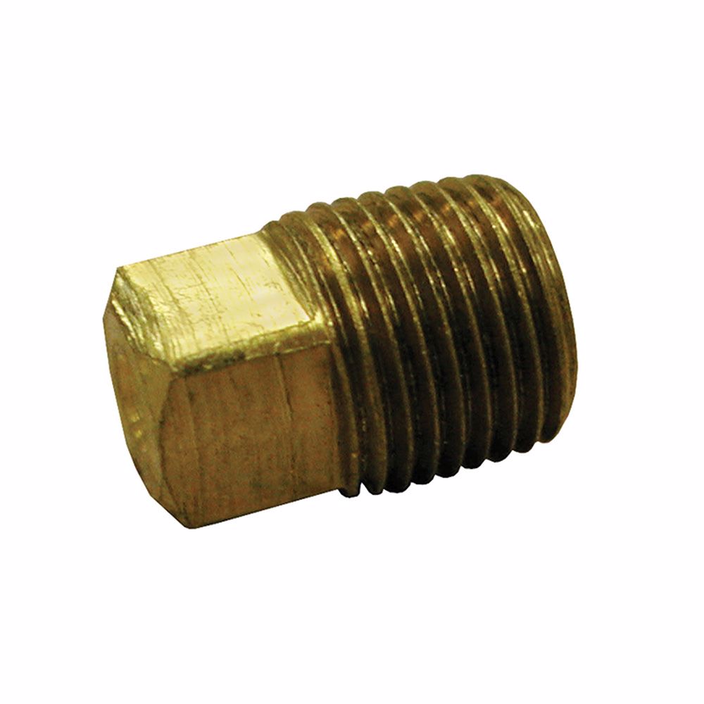 Jones Stephens B74303LF 3/8" Bronze Plug with Square Head