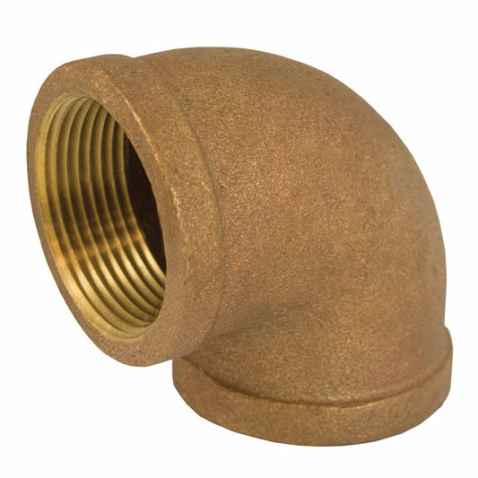 Jones Stephens B74345LF 1" x 3/4" Bronze 90° Elbow