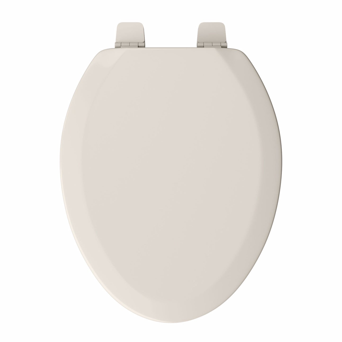 Jones Stephens C014WD02 Biscuit Deluxe Molded Wood Toilet Seat, Closed Front with Cover, Elongated