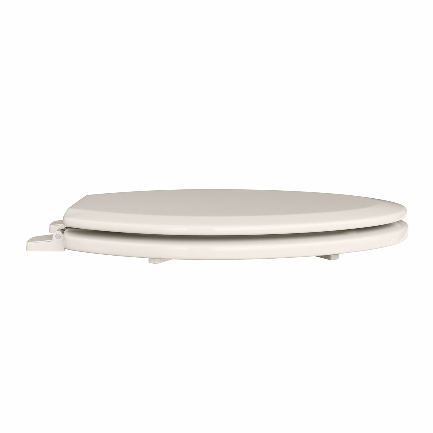 Jones Stephens C014WD02 Biscuit Deluxe Molded Wood Toilet Seat, Closed Front with Cover, Elongated