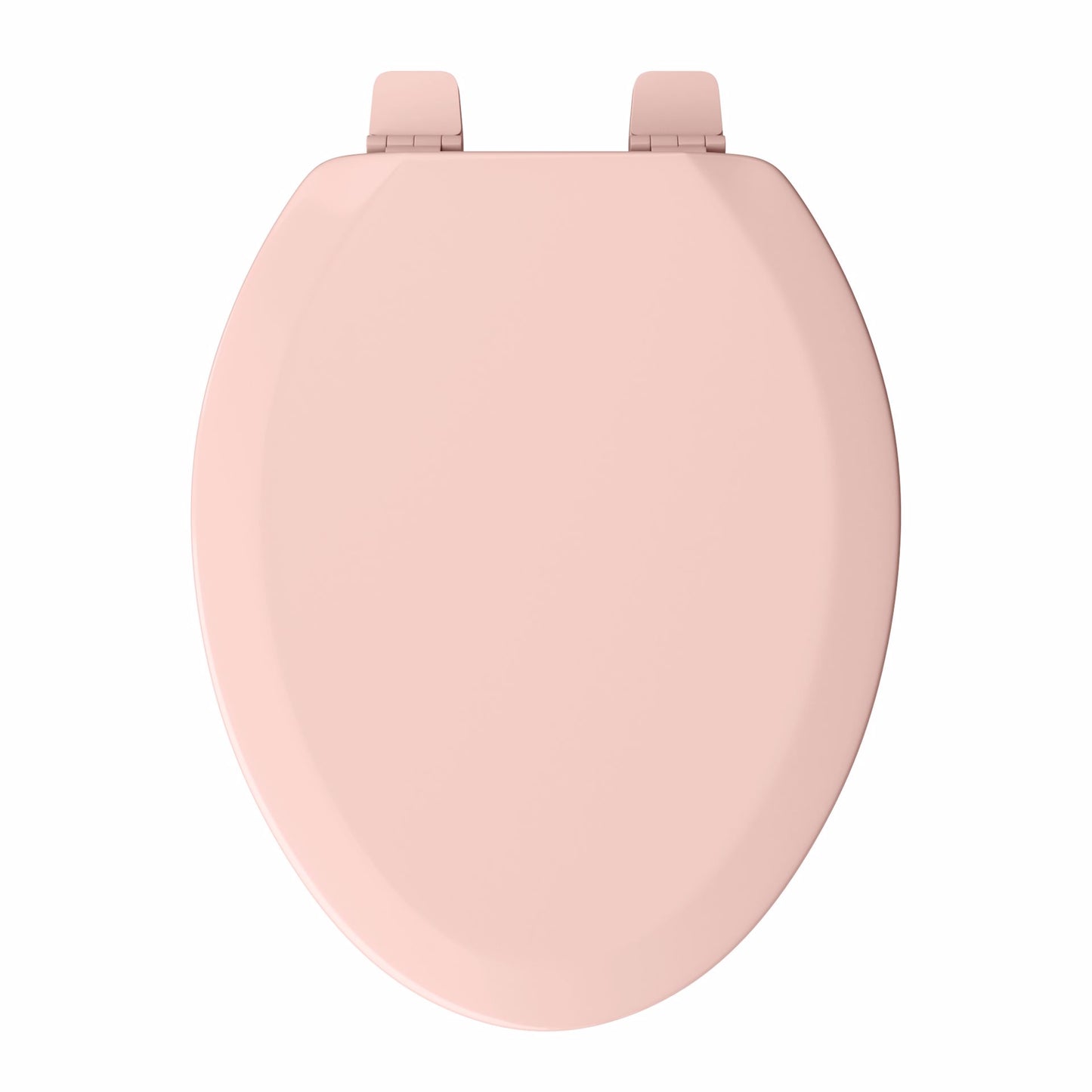 Jones Stephens C014WD20 Venetian Pink Deluxe Molded Wood Toilet Seat, Closed Front with Cover, Elongated