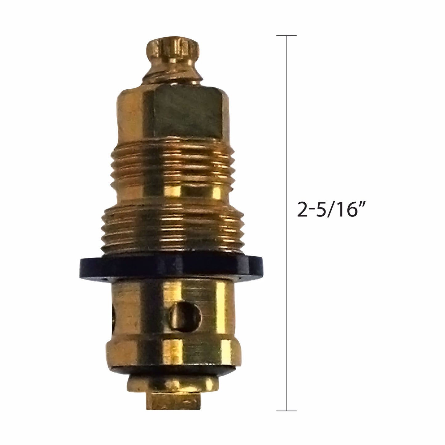 Jones Stephens C07412 Cold Lavatory Stem fits Crane® Dial-ese, 2-5/16" Overall Length