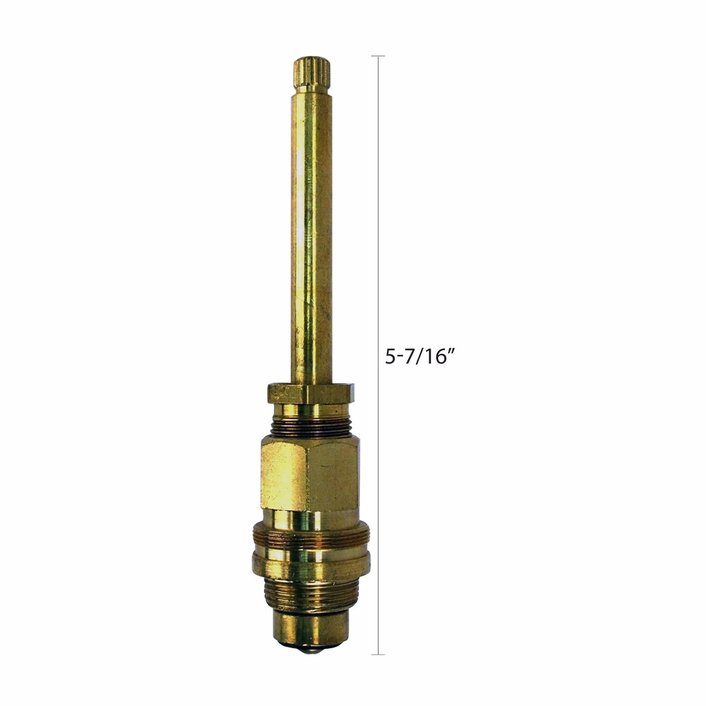 Jones Stephens C07435 Hot or Cold Tub/Shower Stem fits Gerber®, 5-7/16" Overall Length