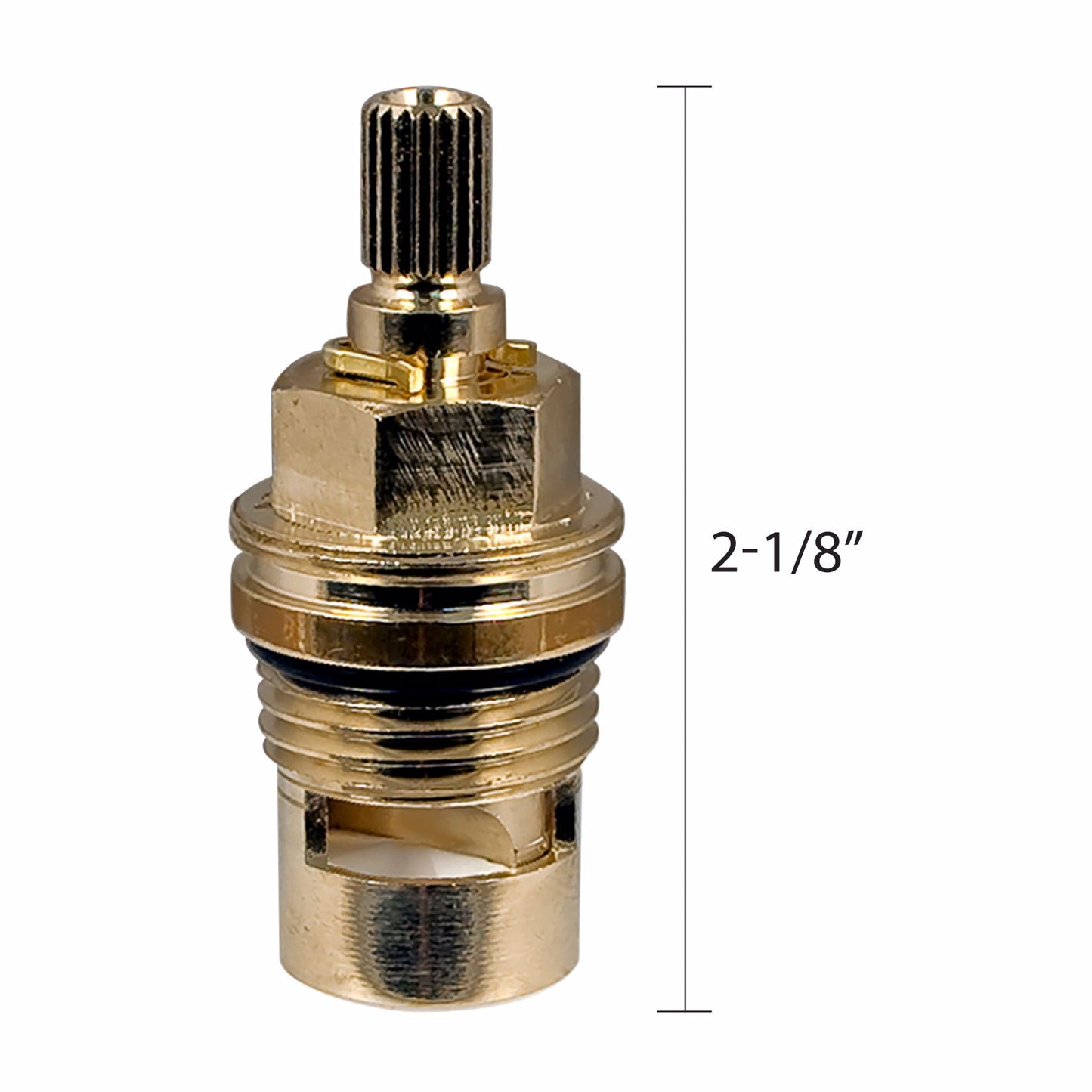 Jones Stephens C07637 Hot Lavatory Ceramic Stem fits Jado®, 2-1/8" Overall Length