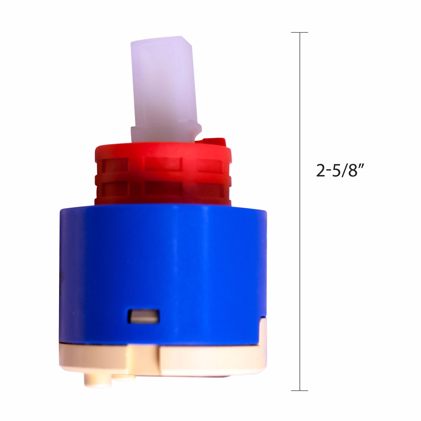 Jones Stephens C07651 40MM (1-9/16") Cartridge fits Zurn®, Symmons®, Jones Stephens® and AquaPlumb®, 2-5/8" Overall Length