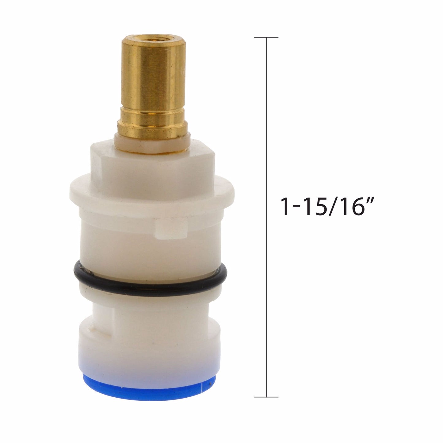 Jones Stephens C07676 Cold Ceramic Stem fits Glacier Bay®, 1-15/16" Overall Length