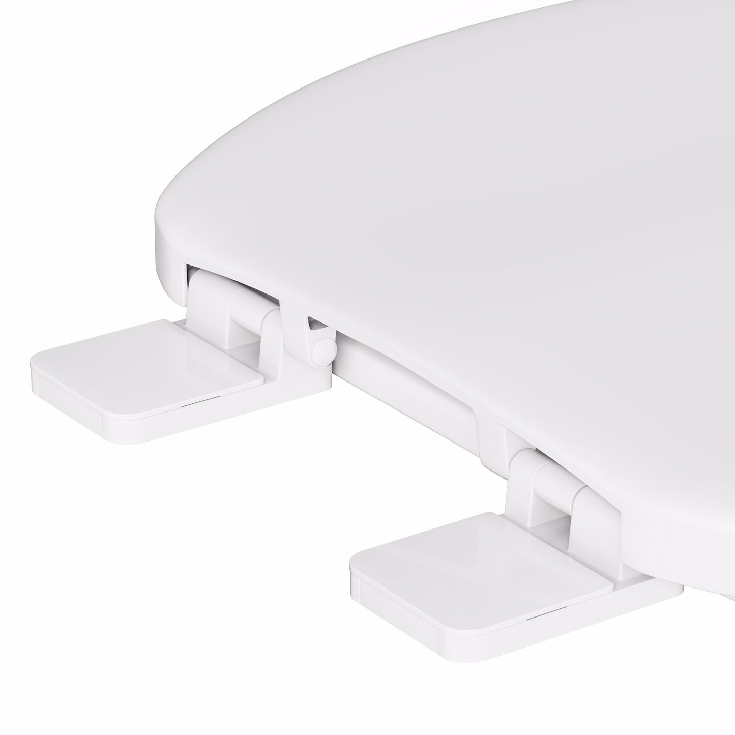 Jones Stephens C1010TK00 White Standard Plastic Toilet Seat, Closed Front with Cover, Round, Bulk Pack of 10