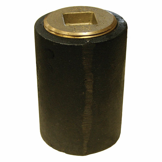 Jones Stephens C38003 3" Plain End Cleanout Long Pattern with 2-1/2" Raised Head (low sq.) Southern Code Plug - 4" Height