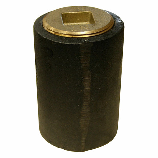 Jones Stephens C39003 3" Plain End Cleanout Long Pattern with 2-1/2" Countersunk (low sq.) Southern Code Plug - 4" Height