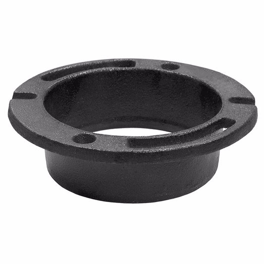 Jones Stephens C41460 4" x 6" Cast Iron Inside Caulk Closet Flange, Service Weight