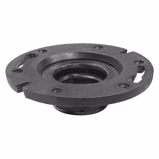Jones Stephens C47340 3" x 4" Cast Iron Two Finger Closet Flange