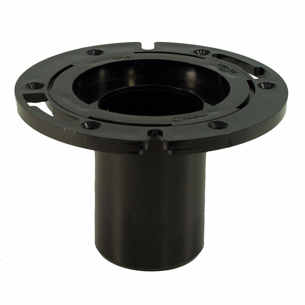 Jones Stephens C50307 3" ABS Closet Flange with 4" Barrel and Plastic Ring