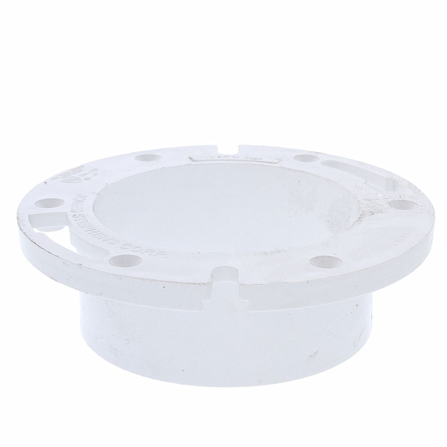 Jones Stephens C51400 4" PVC Closet Flange less Knockout
