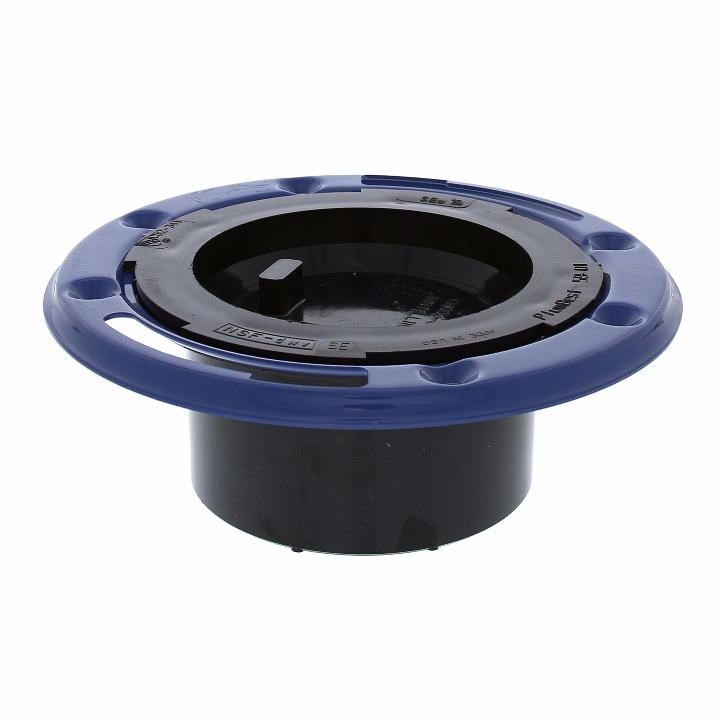 Jones Stephens C52341 3" x 4" ABS Closet Flange with Metal Ring and Knockout