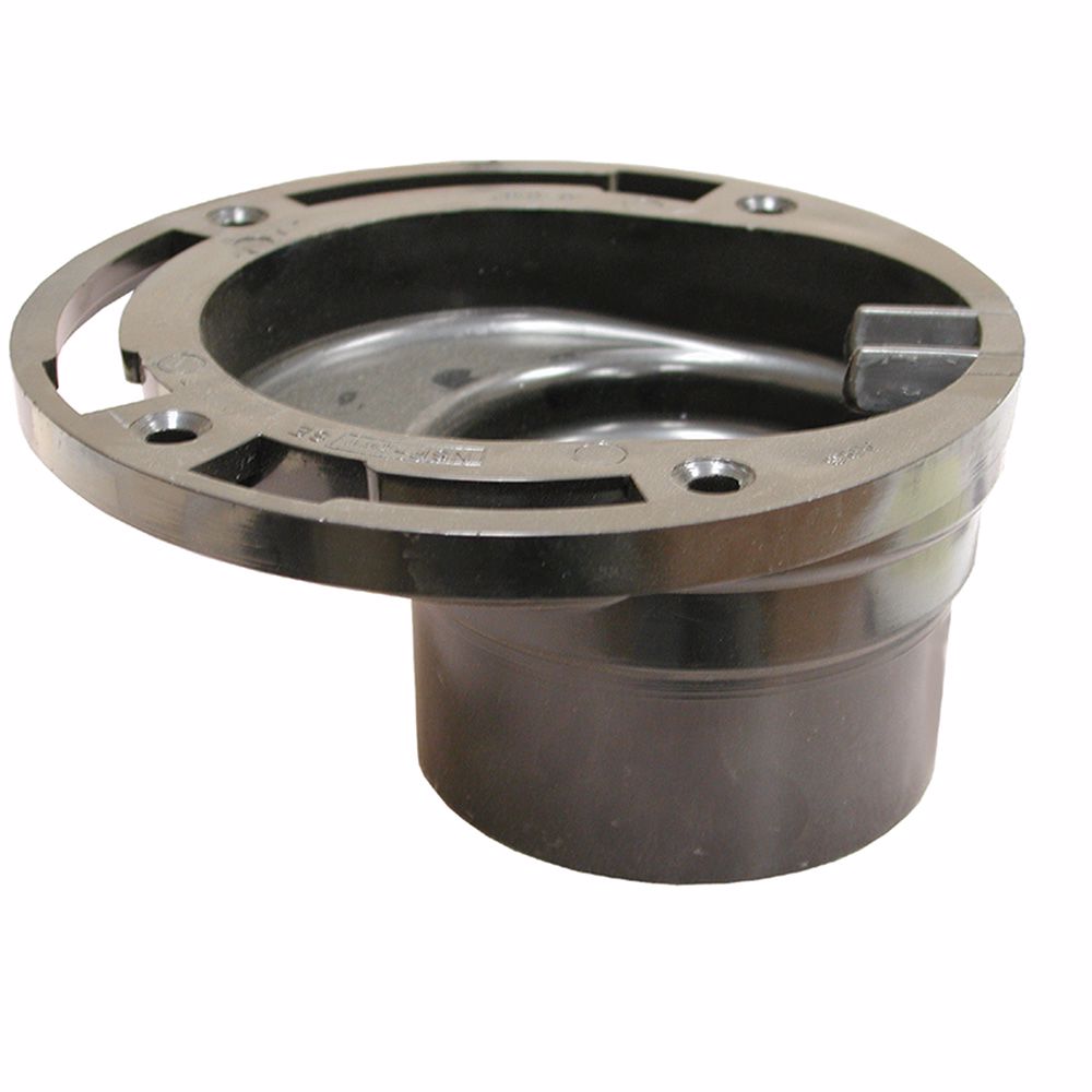 Jones Stephens C54343 3" x 4" ABS Four-Way Offset Closet Flange