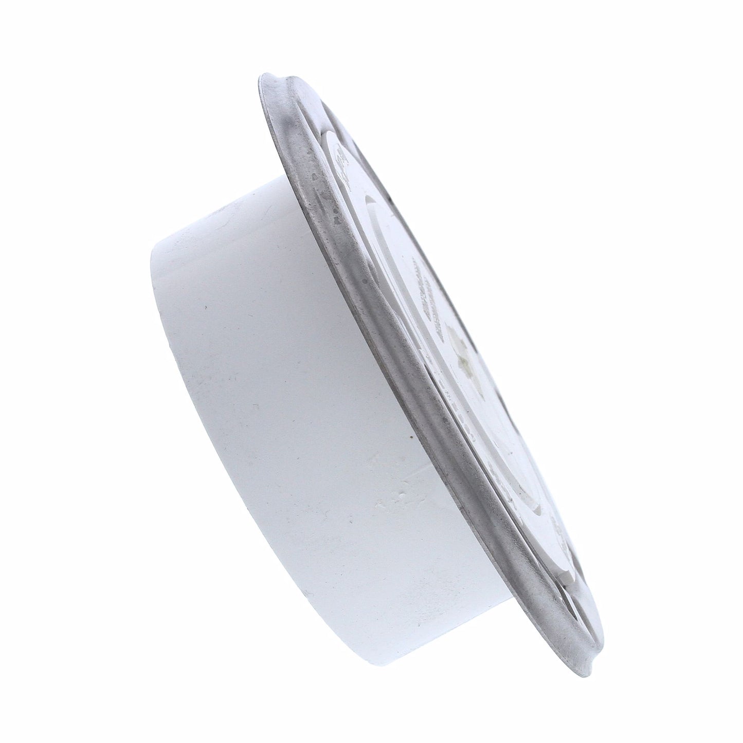 Jones Stephens C57040 4" PVC Closet Flange with Stainless Steel Ring and Knockout