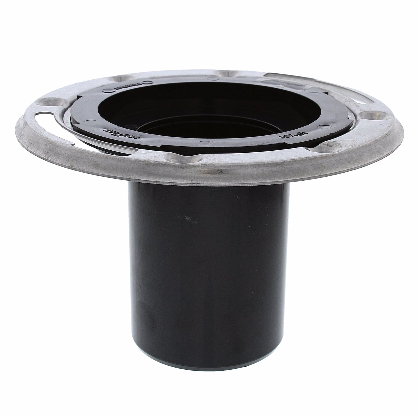 Jones Stephens C58234 3" ABS Closet Flange with Stainless Steel Ring less Knockout