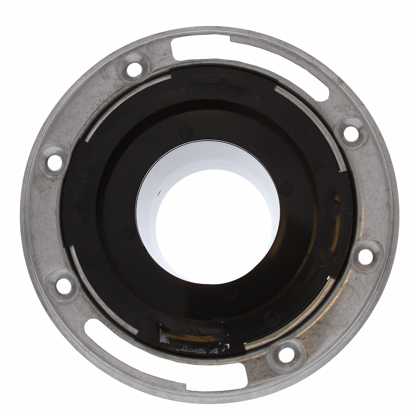 Jones Stephens C58234 3" ABS Closet Flange with Stainless Steel Ring less Knockout