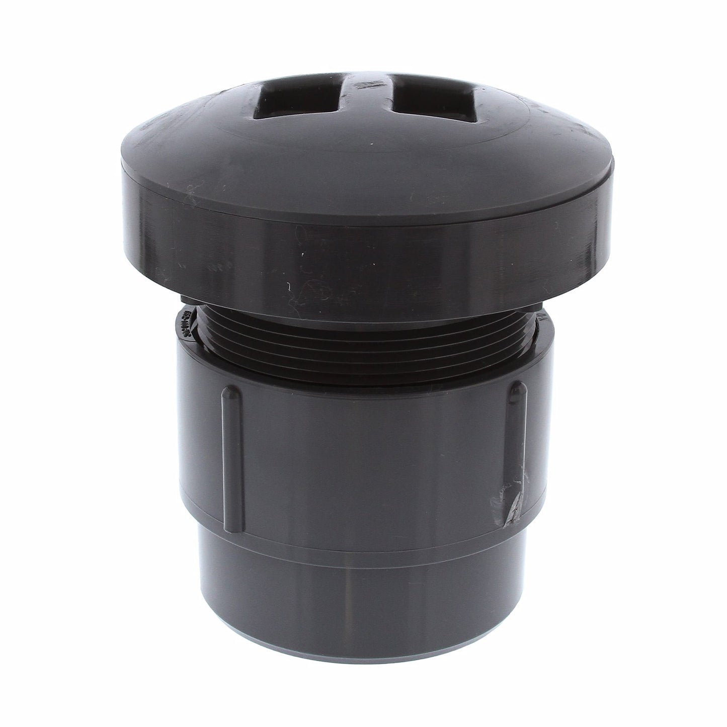 Jones Stephens C59242 3" x 4" LevelBest® Complete Pipe Fit Cleanout System with 3” Plastic Spud and 5” Nickel Bronze Cover
