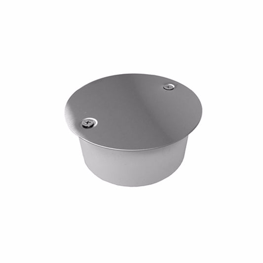 Jones Stephens C60013 3" PVC Snap-in Access Fitting with Stainless Steel Strainer