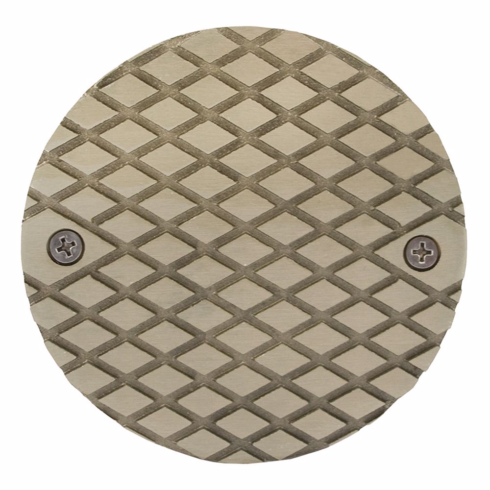 Jones Stephens C60504 4" Nickel Bronze Round Cast Cleanout Cover
