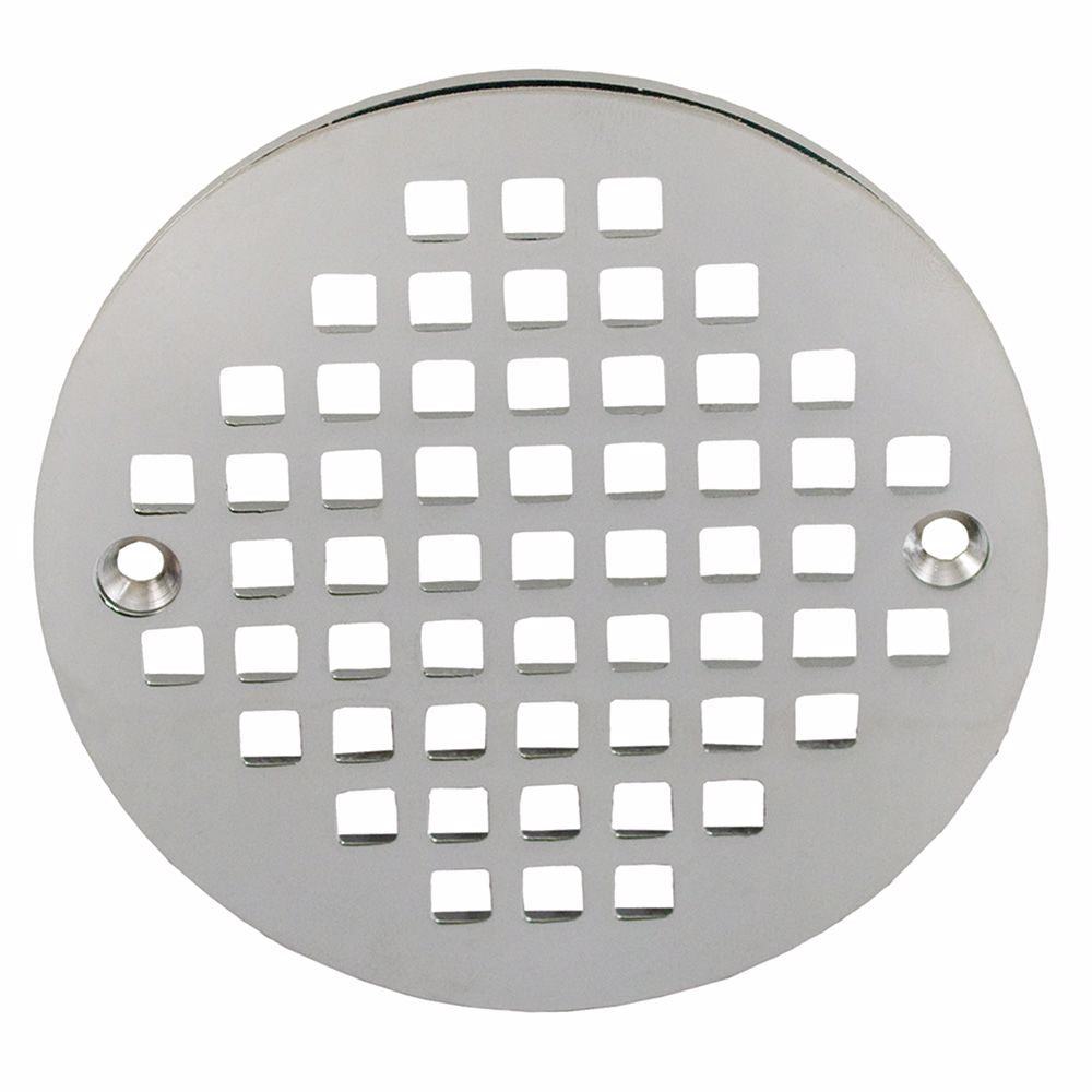 Jones Stephens C60803 5" Chrome Plated Round Cast Coverall Strainer