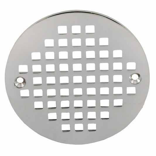 Jones Stephens C60803 5" Chrome Plated Round Cast Coverall Strainer