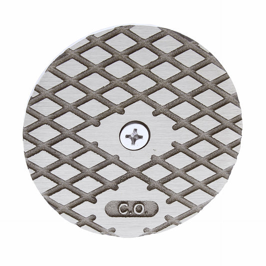 Jones Stephens C60832 3-1/2" OD Nickel Bronze Cleanout Cover