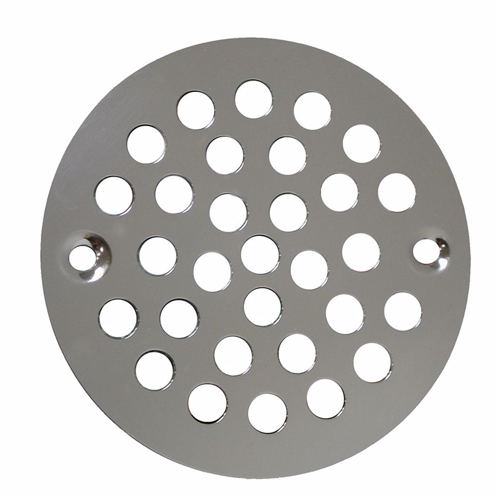Jones Stephens C6089PN Polished Nickel 4-1/4" Round Stamped Strainer
