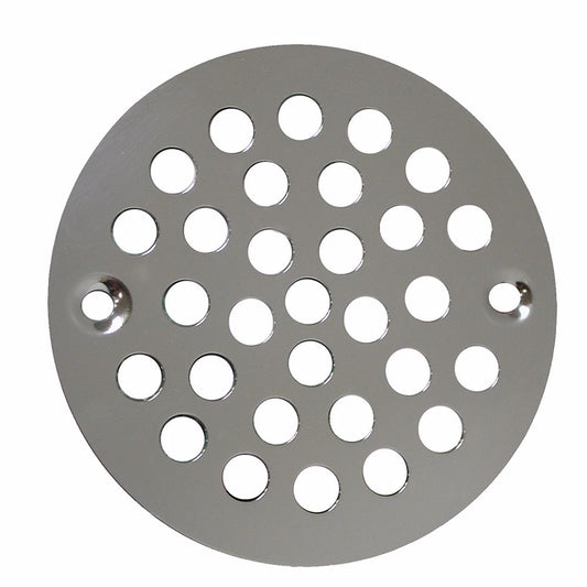 Jones Stephens C6089PN Polished Nickel 4-1/4" Round Stamped Strainer