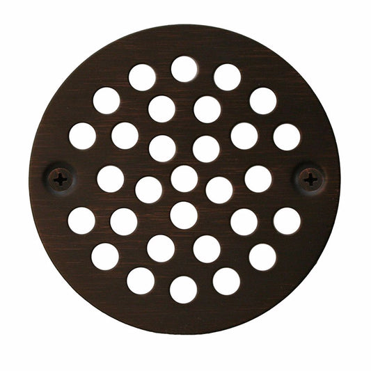 Jones Stephens C6089WB Old World Bronze 4-1/4" Round Stamped Strainer