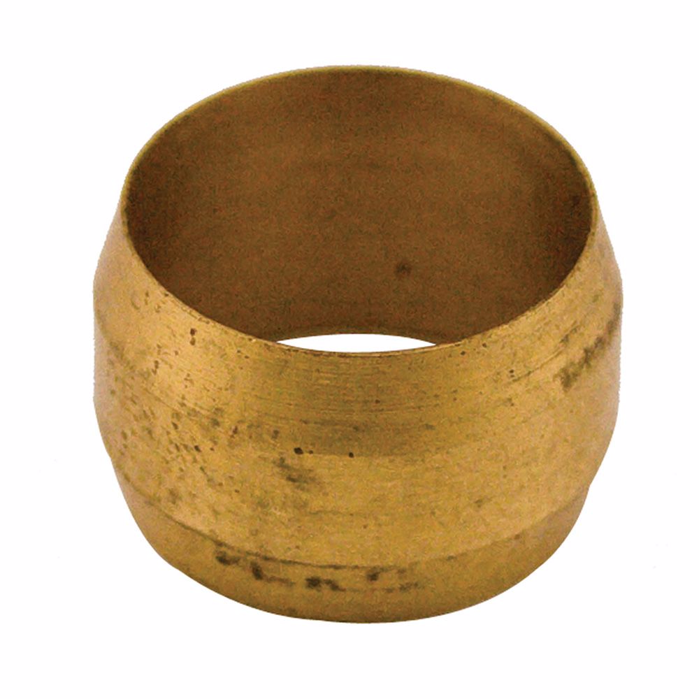 Jones Stephens C74010 3/4" Brass Compression Sleeve, Carton of 5