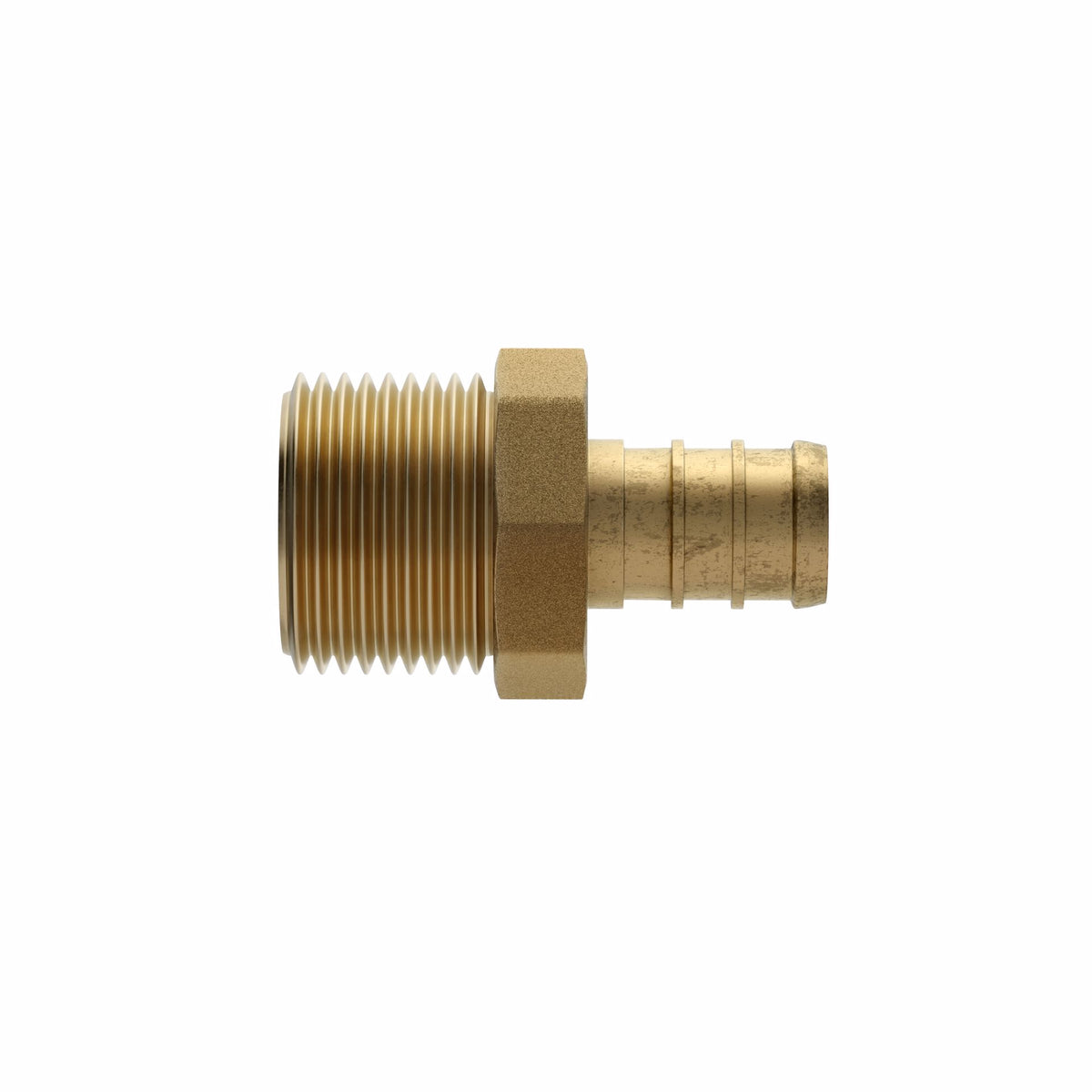 Jones Stephens C76082LF 3/4" F1807 x 1/2" MIP Brass PEX Adapter, Bag of 50