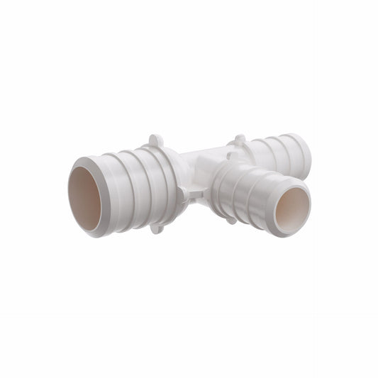 Jones Stephens C76710 3/4"x 1/2"x 1/2" F2159 Poly PEX Reducing Tee, Bag of 25