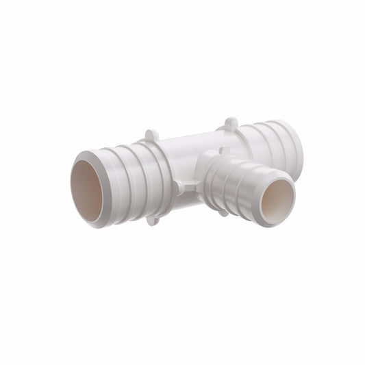 Jones Stephens C76712 3/4" x 3/4"x 1/2" F2159 Poly PEX Reducing Tee, Bag of 25